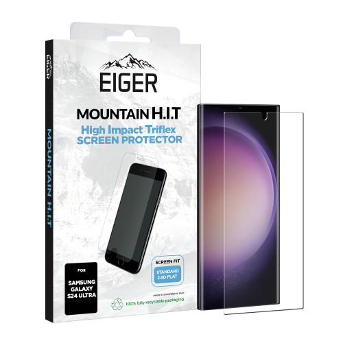 Eiger Mountain H.I.T Screen Protector (1 Pack) for Samsung S24 Ultra