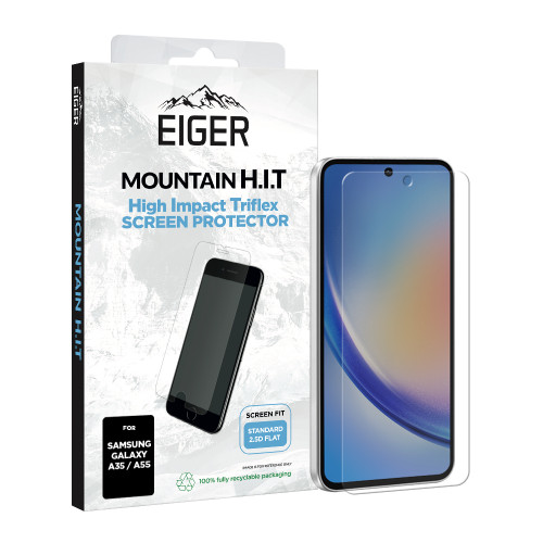 Eiger Mountain H.I.T Screen Protector (1 Pack) for Samsung A35 / A55