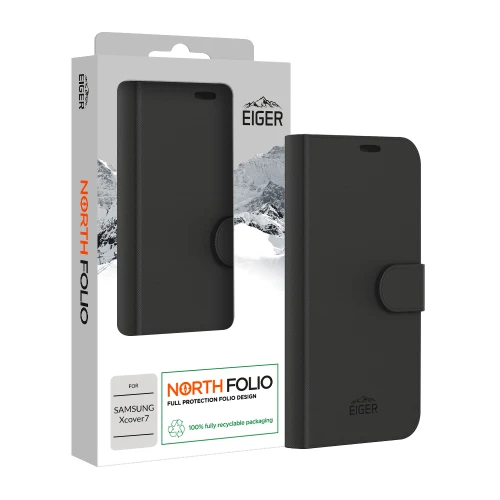 Eiger North Folio Case for Samsung Galaxy Xcover7 in Black