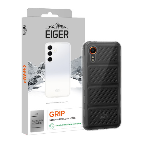 Eiger Grip Case for Samsung Xcover7 in Clear