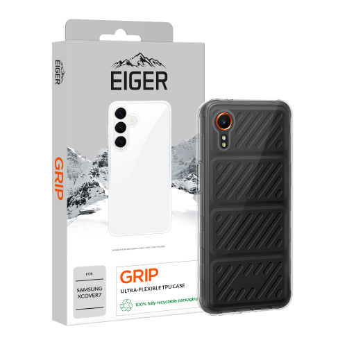 Eiger Grip Case for Samsung Xcover7 in Clear