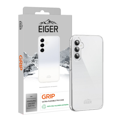 Eiger Grip Case for Samsung Galaxy A25 5G in Clear