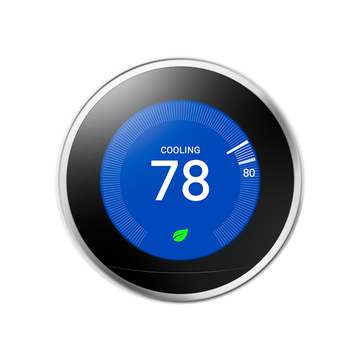 Nest Learning Thermostat- Polished Steel