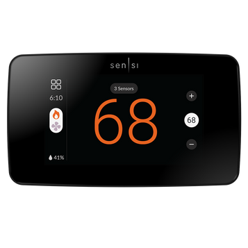 Sensi™ Touch 2 Smart Thermostat set to 68 heating