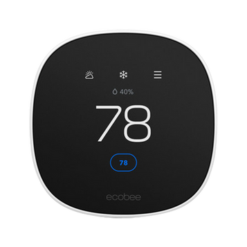 ecobee Smart Thermostat Essential cooling to 78 degrees