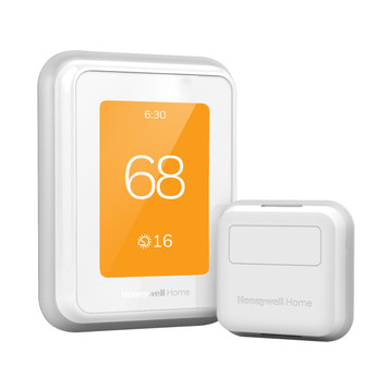 T9 thermostat with sensor set to 68 heating