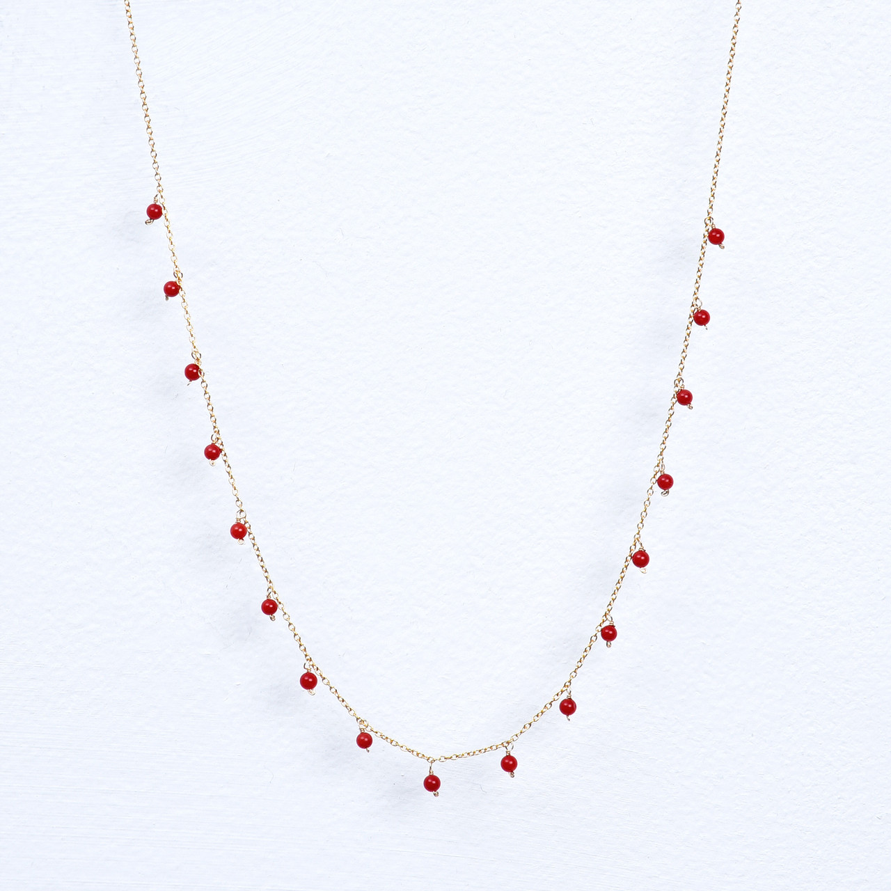 Vintage Red Seed & Art Bead Statement Necklace – Main Street Estate Sales