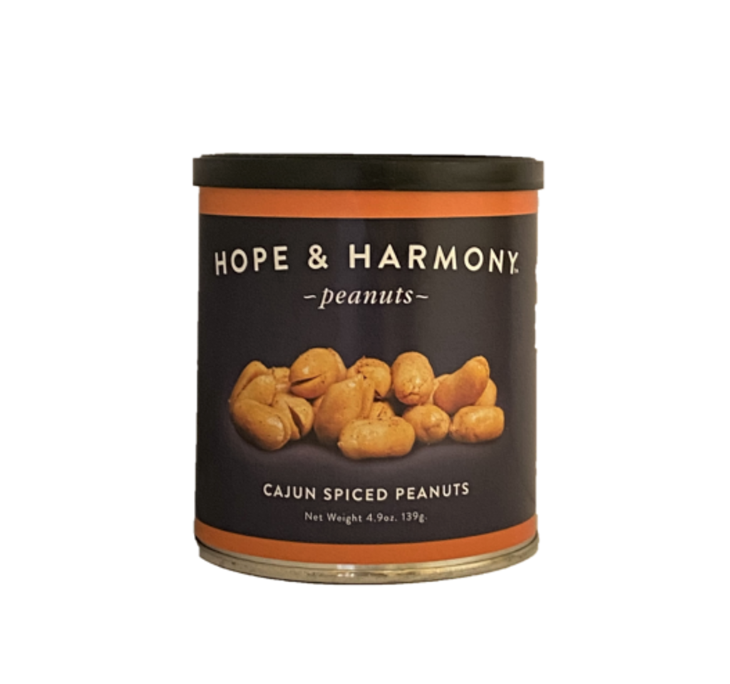 Wake up your taste-buds with a creole kick! Premium Virginia peanuts are blistered to perfection and hand-seasoned to tantalize your palate. With mouth-watering spice and subtle sweetness, each bite delivers a burst of flavor.  Our Cajun Spiced peanuts will make you feel the heat, and leave you coming back for more.