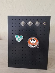 Pin Display for Collectibles | Pinseum by Medal Blocks | Heavy Steel