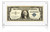 Dollar bill frame with magnetic acrylic display and self standing base