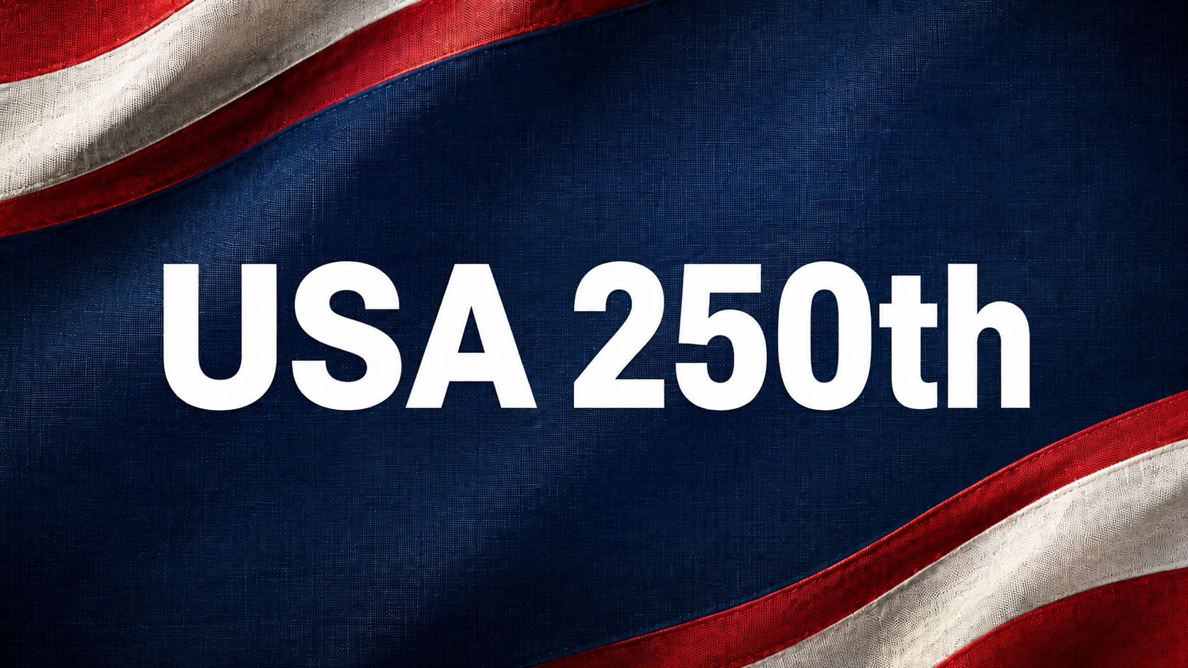 America 250th Anniversary Commemorative Display Banner
