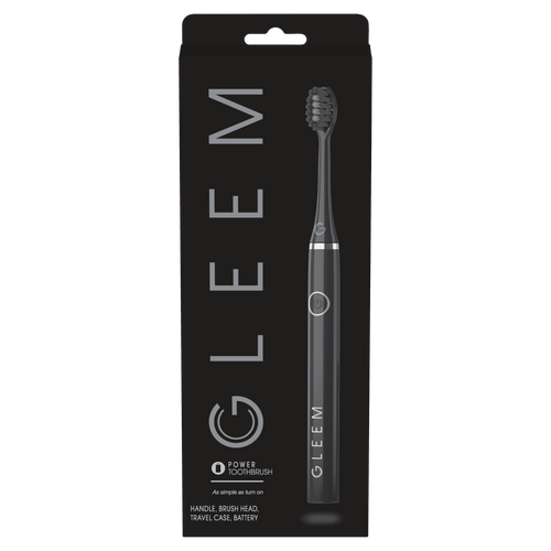 GLEEM  Electric Toothbrush in Black