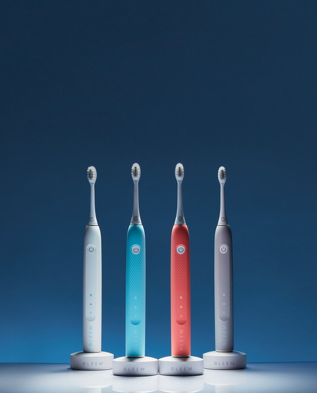 GLEEM Electric Powered Toothbrushes & Teeth Whitening Kits