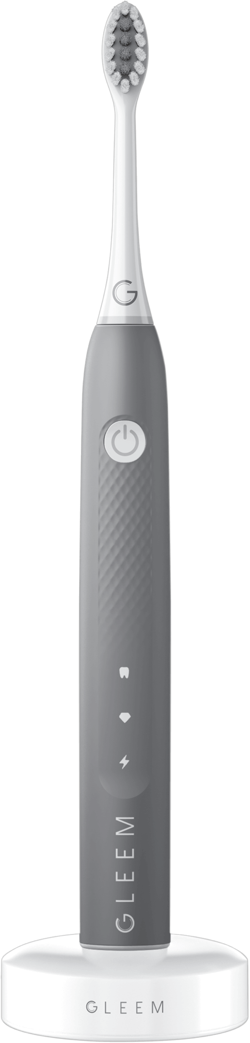 GLEEM Rechargeable Toothbrush on Charger