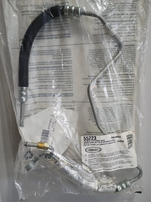 OMEGA/EDELMANN 55223/92398 POWER STEERING HOSE