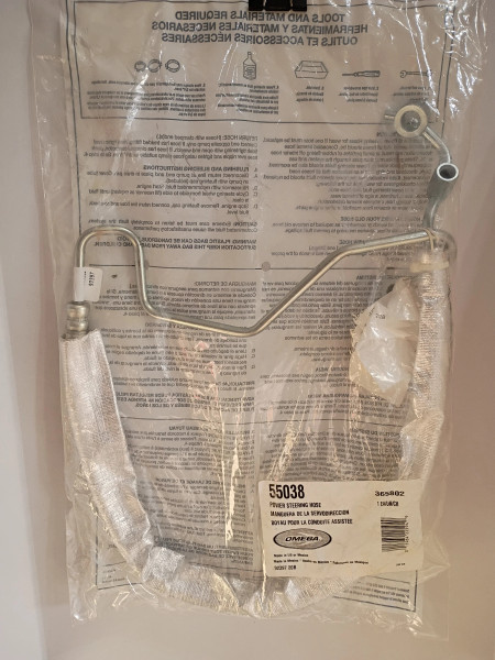 OMEGA/EDELMANN 55038/92397 POWER STEERING HOSE