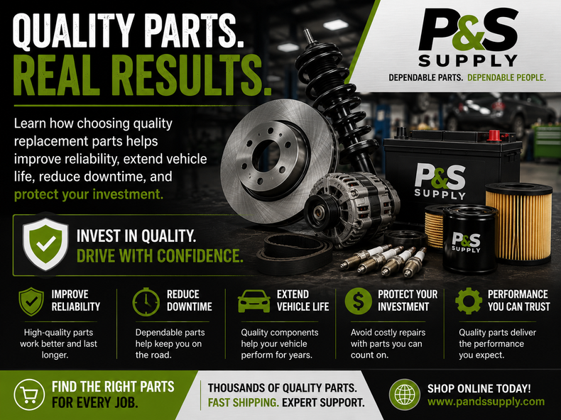 Extend the Life of Your Vehicle with Quality Replacement Parts