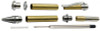 Rockler Cuban Pen Hardware Kit, Gold