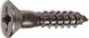 Phillips Flat Head Steel Screws, 1-1/4" x 10, Box/100