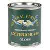 Exterior 450 Water Based Outdoor Topcoat, Gloss, Quart