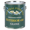 Exterior 450 Water Based Outdoor Topcoat, Gloss, Gallon