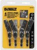 DeWalt Impact Ready Pivoting Magnet Nut Driver Set - 4 pc -1/4", 3/8", 5/16" & 7/16"