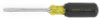 Stanley Vinyl Grip Standard Tip Screwdriver, 1/4" Tip, 1-1/2" Blade, 3-7/16" OAL