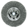 Weiler TruLock Wire Wheel Brush - 7" x 3/4"/.014 Wire, 5/8"Arb - Max. 6000RPM