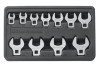 Gearwrench 3/8" Drive Crowfoot Fractional Wrench Set - 11 Pieces
