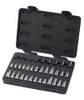 Gearwrench 1/4", 3/8", and 1/2" Drive Master Torx and Hex Bit Socket Set - 36 Pieces
