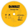 DeWalt Precision Trim Saw Blade - 12" Dia, 96 Teeth, 1" Arbor
