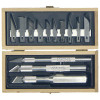 Excel Deluxe Knife Set - 3 Knife Handles and 10 Blades