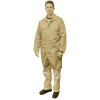 Cool Comfort Long Sleeve Shop Coat Gray/Size 34
