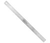 Pacific Arc Steel Cork Back Ruler, 18"L x 1-1/8"W