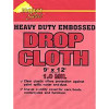 Linzer Plastic Drop Cloth - 9' x 12' Plastic