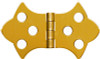 The Hillman Group Polished Brass Ornamental Hinge - 1-5/16" x 2-1/4" - pkg/2