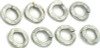 Steel Lock Washers (Split Washers),  5/16" BS - .125"W x .078"D, Box/100