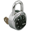 Master Combination Padlock - Master Keyed, Red