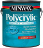 Minwax Polycrylic Water Based Finish, Gloss, Gallon