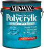 Minwax Polycrylic Water Based Finish, Satin, Gallon