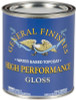 General Finishes Water Based High Performance Polyurethane Top Coat, Gloss, Quart