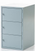 Montisa  Base Cabinets - 3-Locker (18B), Gray