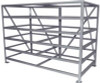 Greene Mfg. Material Storage Rack - Side Load 102" W x 52" D x 72" H, Gray