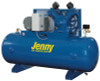 Jenny Horizontal Two Stage Stationary Air Compressor - 5HP - 80 Gal - 230V - 1PH