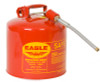 Eagle Metal Safety Cans Type II, 5 Gallon