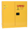 Eagle Wall Mount Flammable Liquid Safety Storage Cabinet - Manual Close - 24 Gallon