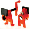 Bessey Pipe Clamp, H Style, 3/4" Pipe Dia, Set/2