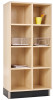 Diversified Woodcrafts Wood Cubbies - Two Sections - 24"W x 15"D x 51"H