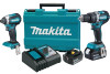 Makita 18V LXT Lithium-Ion 2 Piece Cordless Tool Set