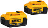 DeWalt Replacement Battery - 4.0Ah, 20V - Pkg/2